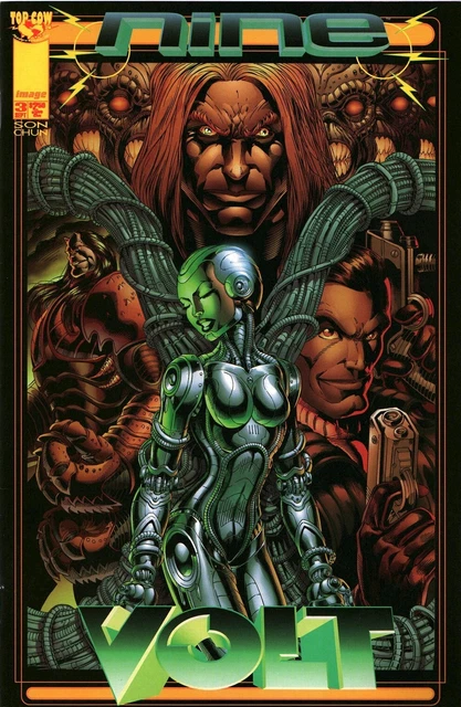 Vintage Top Cow/Image Comics Nine Volt Comic Book #3 (1997) Sci-Fi High Grade