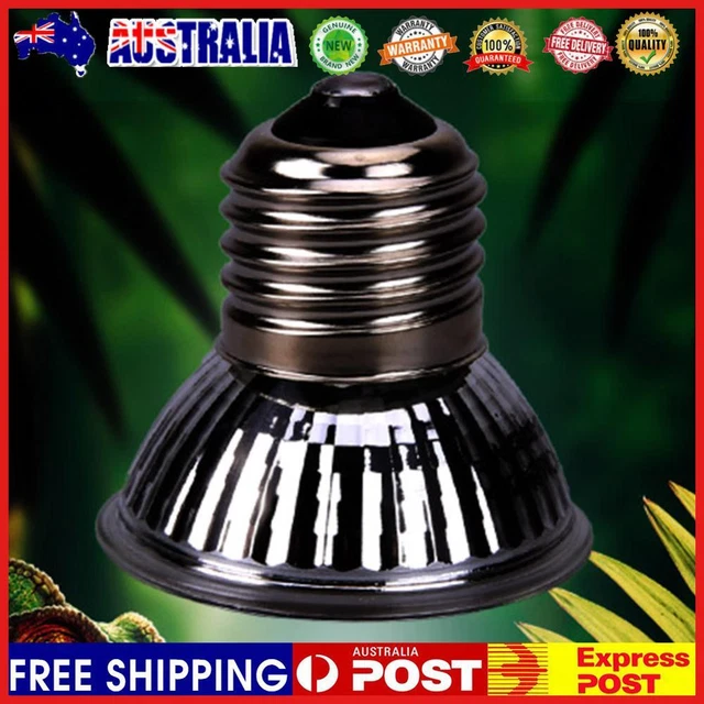 25/50/75W Pet Heat Lamp UVA+UVB 3.0 Alloy Reptile Box Heating Lamp Pet Products