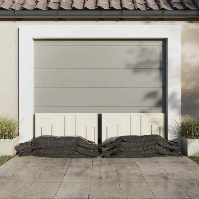 Vidaxl Sacchi di Sabbia 50 pz Verde Scuro 103x25 cm in HDPE