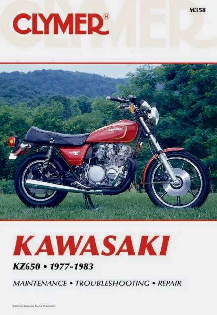 Clymer Repair Service Shop Manual Vintage Kawasaki KZ650 B,C,D,E,F,H 77,78,79-83