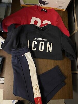 GC Boy Girl Sweatshirts & Trousers Tommy Hilfiger DSquared2 4-5 Years