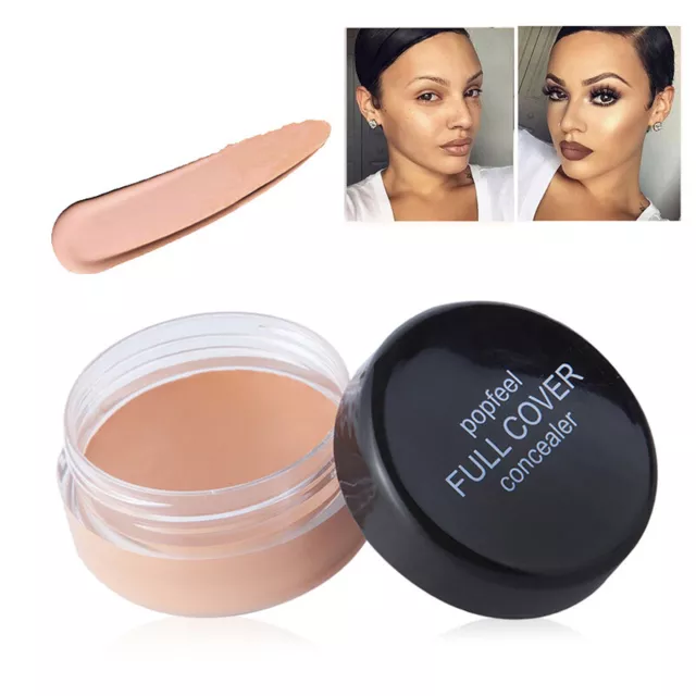 Full Cover Concealer Hide Blemish Creamy Make Up Face Eye Foundation Lip