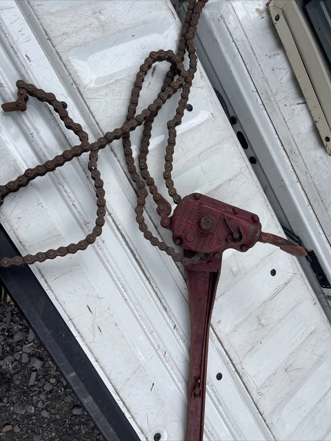 Coffing Company Ratchet Lever Model A-1 Hoist 1 Chain 3/4 TON 2 Chains 1 1/2 TON