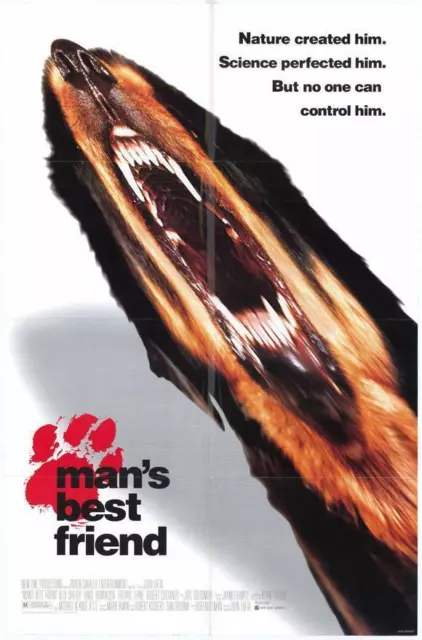 Man's Best Friend (1993) original movie poster - single-sided - rolled
