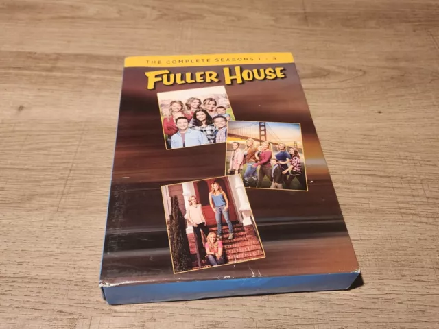 Fuller House: The Complete Seasons 1-3 (DVD, 2019) 1 2 3 First Second Third