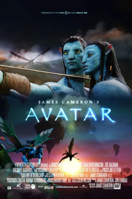 Avatar Arrow Movie Poster Print & Unframed Canvas Prints 2
