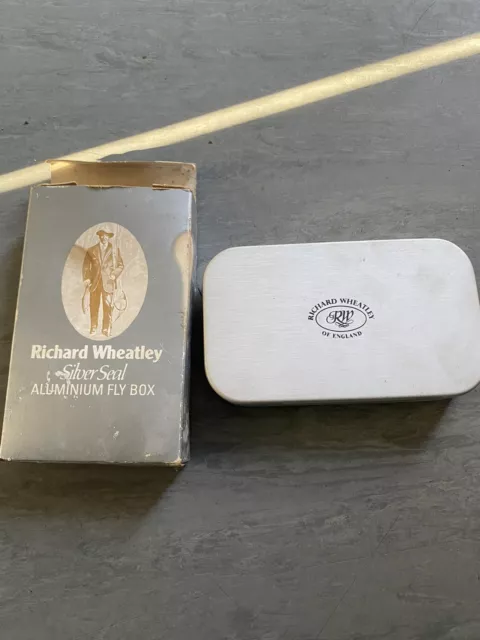 Richard Wheatley Silver Seal Aluminium FLY BOX.