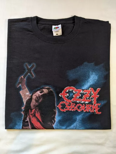 Ozzy Osbourne T Shirt Band Blizzard Of Oz Tour Black Sabbath