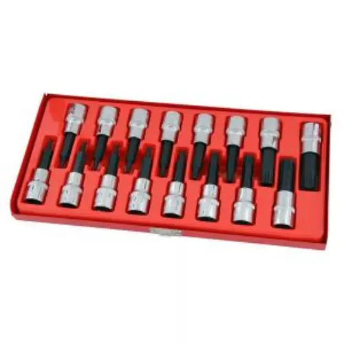 Star Bit Set - 16pc 1/2 Inch Drive ct1256 uk