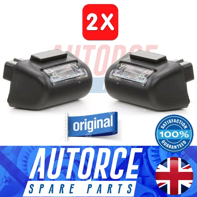 2X GENUINE REAR Back Number Plate Light For Ford Transit Connect Mk5