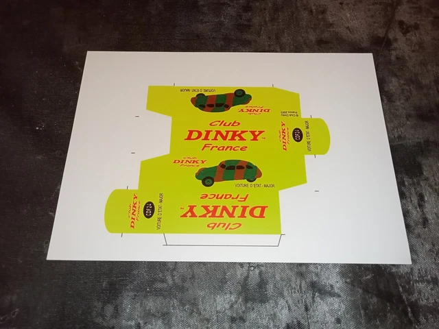 Camionnette fourgonnette Citroën 2cv Club Dinky CDF 3 - Jeux & Jouets