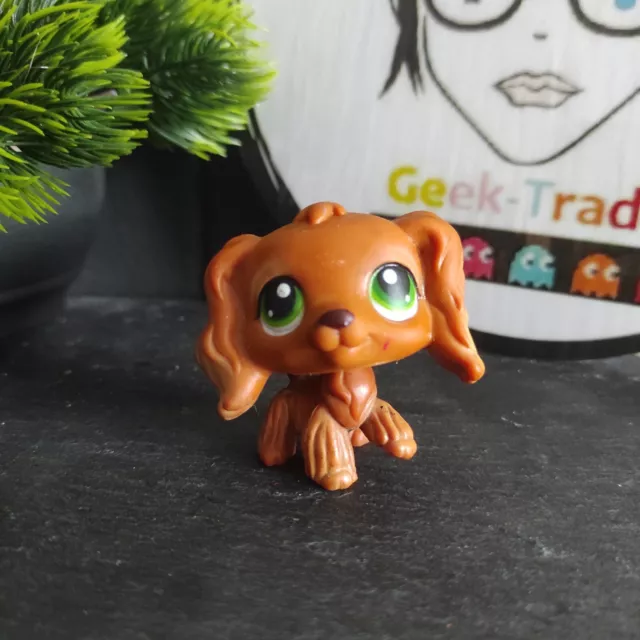 Littlest Petshop LPS chien epagneul spaniel 252 hasbro dog Authentic Original