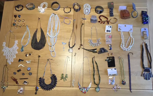 Costume Jewellery - large selection of mixed jewellery (batch 3)