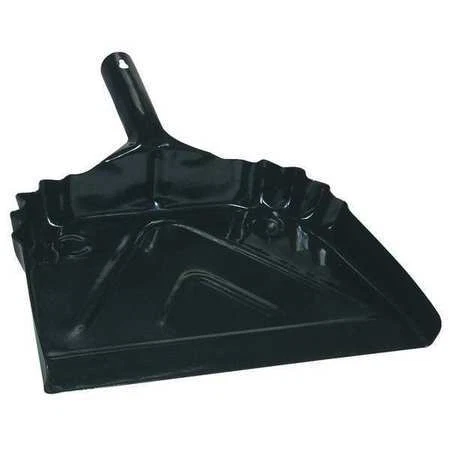 Tough Guy 1Ch74 Hand Held Dust Pan,Black,Metal