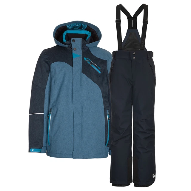 Killtec Kinderskianzug Schneeanzug Gr. 128 blau Skijacke Skihose Dunkelblau