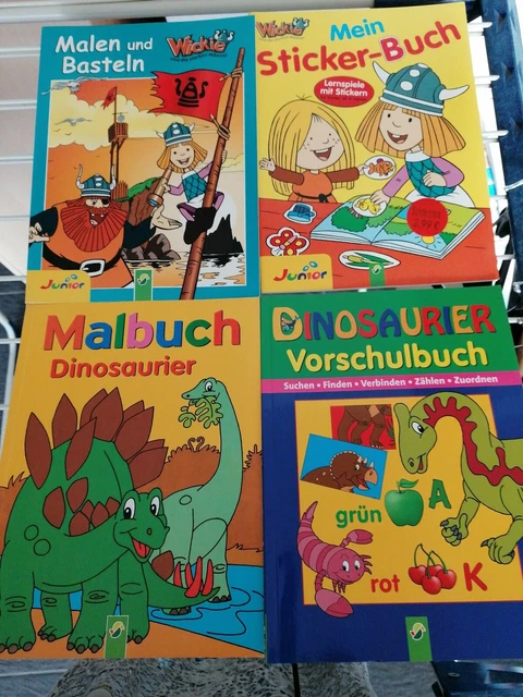 'PAKET  Malbucher  für Kinder -guter Zustand
