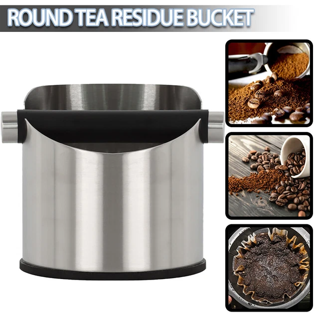 Coffee Grounds Container Espresso Grind Knock Box Espresso Grounds Waste Bin