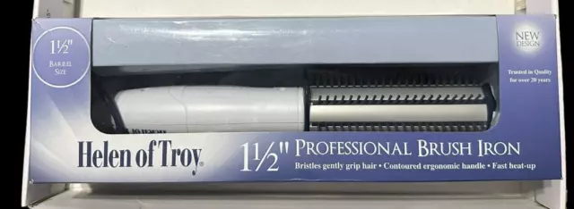 HELEN OF TROY 1-1/2" Professional BRUSH IRON Curling Barrel Brand New in BOX