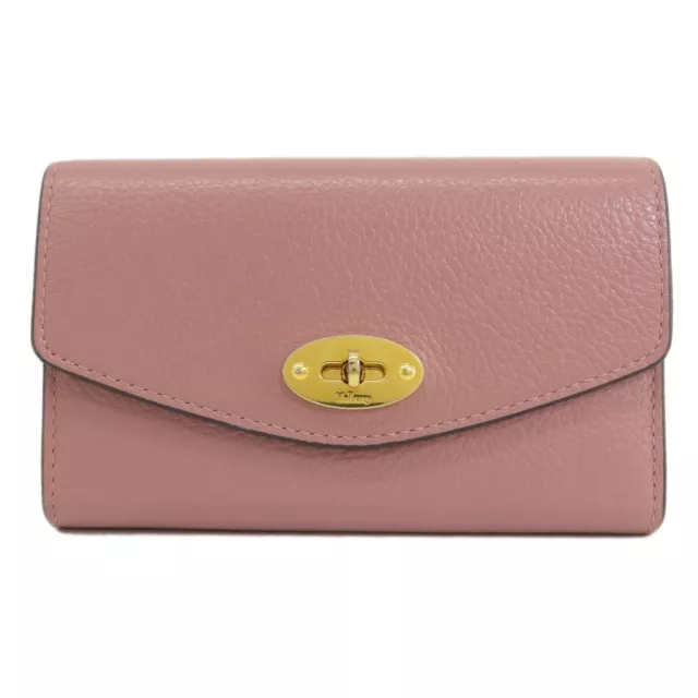 MULBERRY   Bifold Wallet with Coin Pocket logo Leather