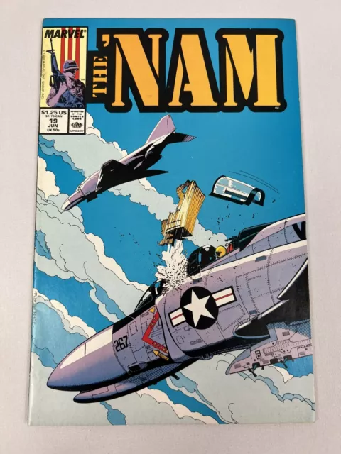 The Nam #19 - By Doug Murray Wayne Vansant Vietnam War POW MIA Marvel - 1988