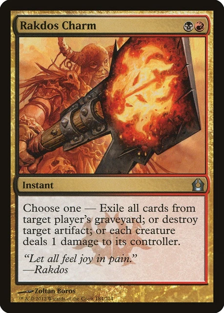 MTG - RAKDOS Charm [Return to Ravnica] $1.00 - PicClick AU
