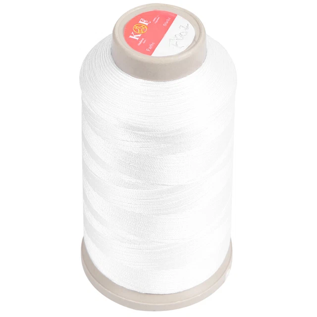 Overlock Sewing Thread Long Spools Cone Quilting Cords Does Not Fade Triangle