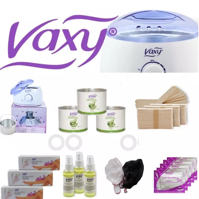 Complete Professional Waxing Kit for Hair Removal - Wax Warmer  Free UK Delivery