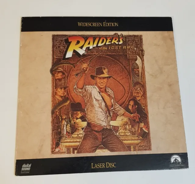 Indiana Jones Raiders Of The Lost Ark Widescreen Laserdisc Laser Discs NTSC(#58)