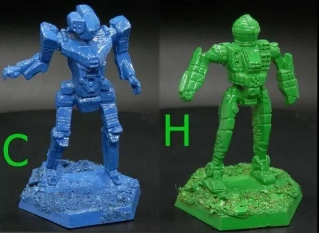 FASA Battletech Mechwarrior Light Medium Heavy Assault Mech Ral Partha Plastic