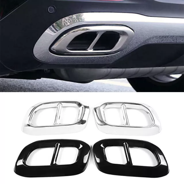 Exhaust sound pipe tip end pipe cover for Benz GLC GLE GLS X253 W167 2020