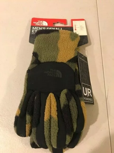 The North Face Mens Denali Etip Denali Gloves Camo NWT S-XL 3