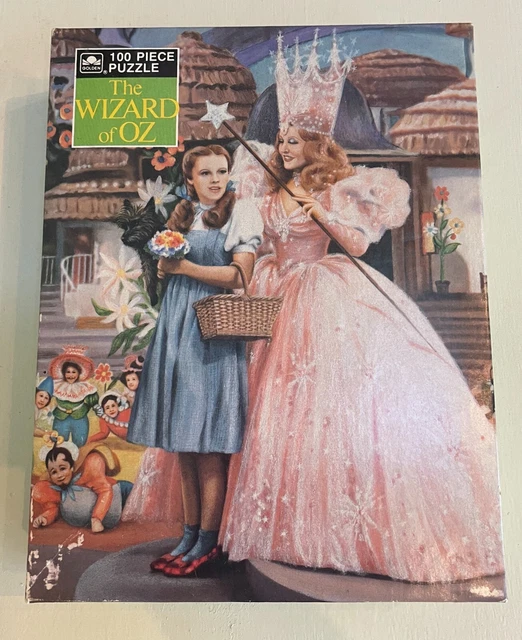 VINTAGE 'WIZARD OF OZ' PuzzleSealedGolden 1988Dorothy Toto Munchkins