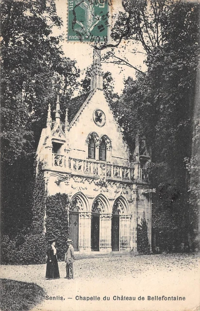 Cpa 60 Senlis / Chapelle Du Chateau De Bellefontaine
