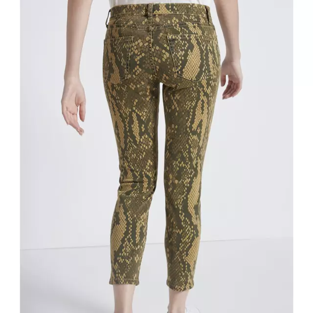 Current Elliott 24 The Stiletto Jean Burmese Python Pants Skinny Ankle Women NEW 2