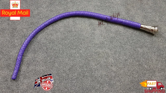 Sjambok Bullwhip Fait Main Cowhide Top Grain Leather Handcrafted Flogger Whip 2.6 Feet Fouet Indiana Jones