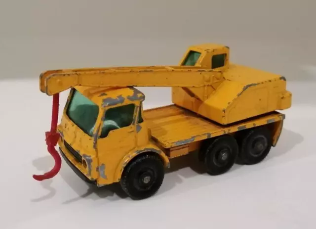 MATCHBOX NR. 63 Dodge Crane Truck Regular Wheels bespielt EUR 4