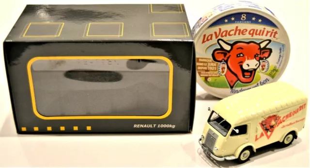 Norev. Renault Boutique. E:1/43. Renault 1000kg 1958 fourgon "La Vache Qui Rit".