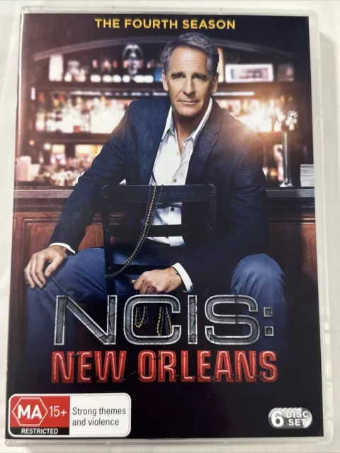 NCIS : New Orleans The Fourth Season 4 Four PAL DVD Region 4 need a clean