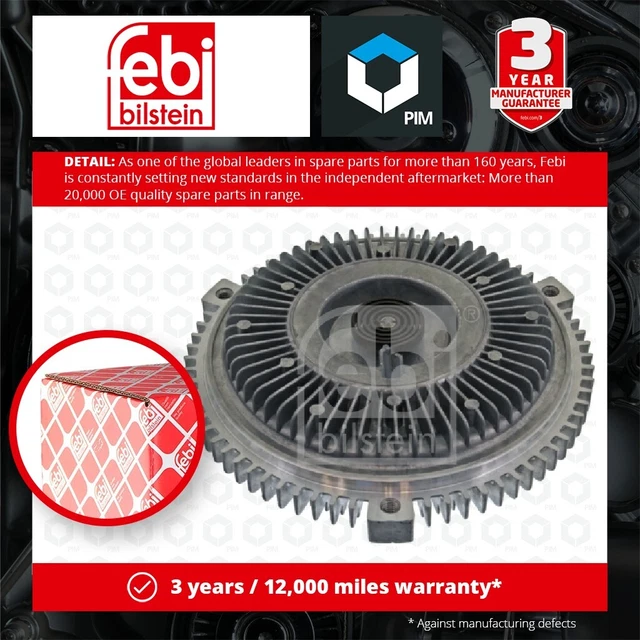 Frizione ventola radiatore accoppiamento viscoso 17848 Febi Qualità A1112000322 A1112000422