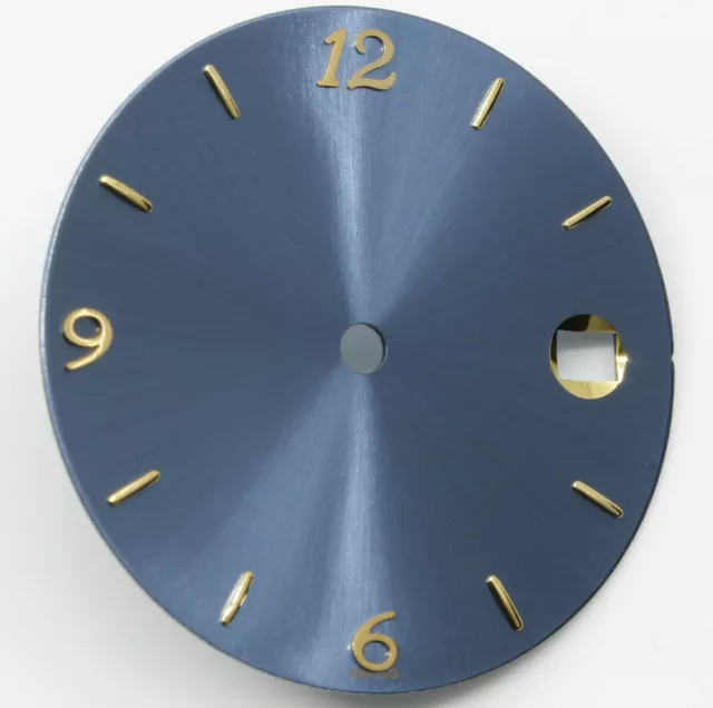 Zifferblatt Eta 2824-2  Ø 28.55mm Cadran Dial  ETA 2824-2 3H Ziffernblatt Blau