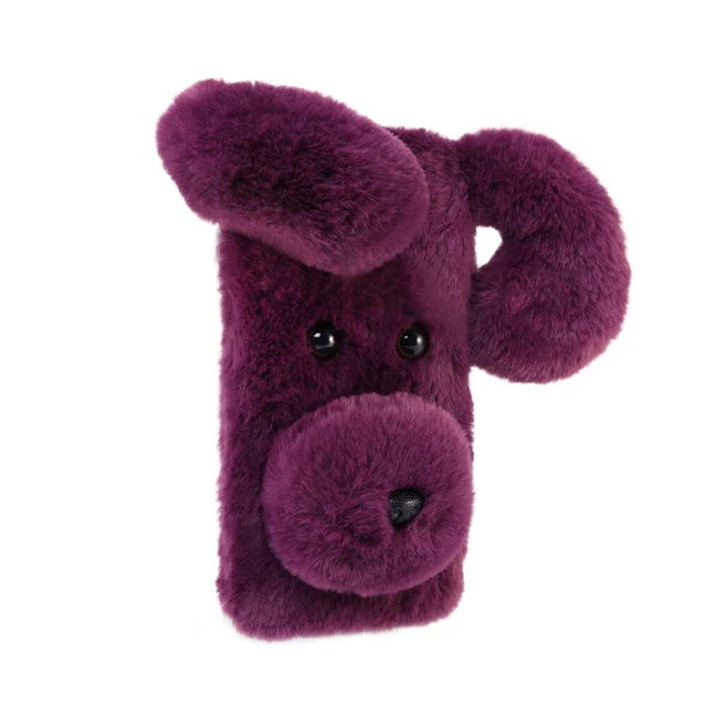 Coque pour téléphone à motifs en peluche douce Mignon Mode Hiver Garder 2