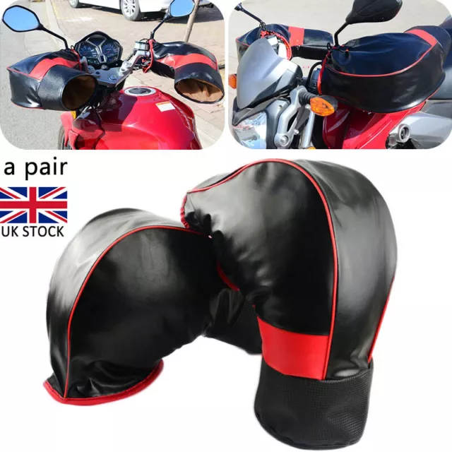 Wasserdicht Motorrad Griff Bar Handschuhe Handwärmer/Motorrad Muffs Handschuhe Abdeckung