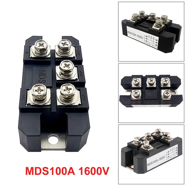BRIDGE RECTIFIER MDS100A 1600V 5 Terminals 3Phase Full Wave Diode