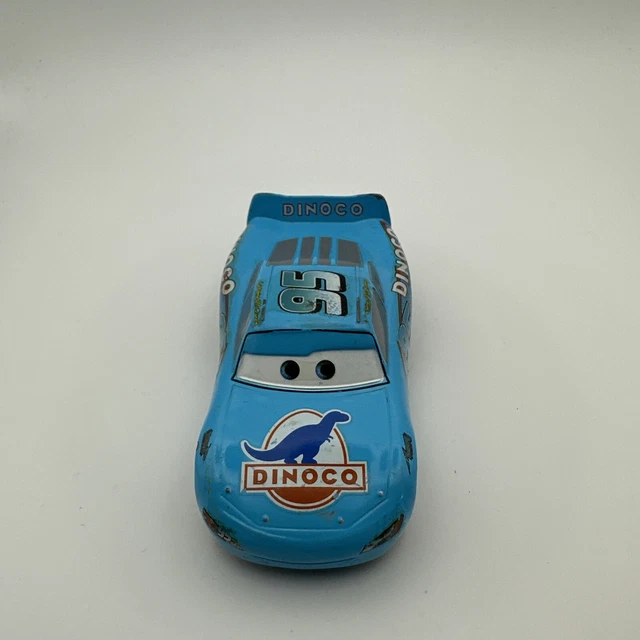 DISNEY PIXAR STORE Cars Dinoco Lightning McQueen Diecast 1:43 Bundle ...