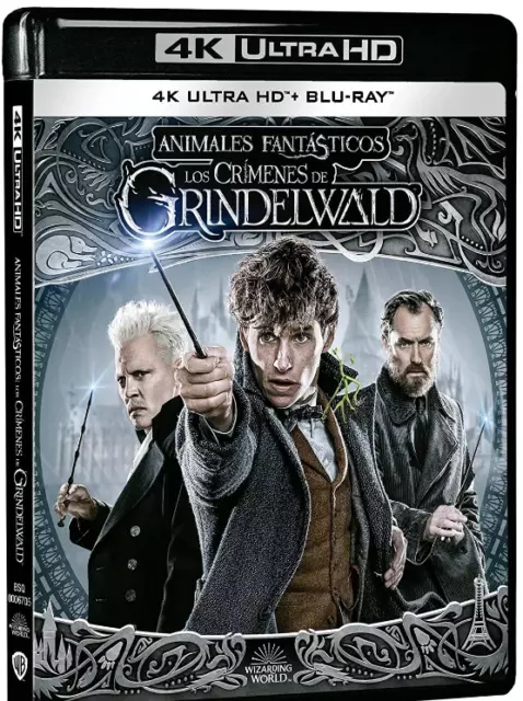 Animales Fantásticos: Los Crímenes de Grindelwald Ultra HD 4K Blu-ray (NUEVO PRE