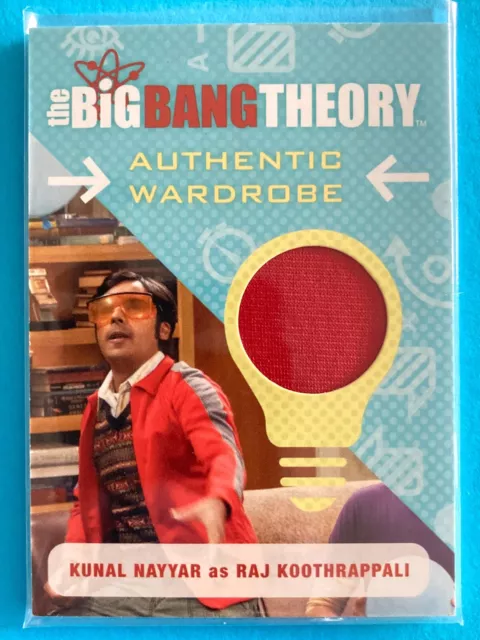 2016 The Big Bang Theory S6/7 Memorabilia #M16 Kunal Nayyar as Raj  NS01R02I