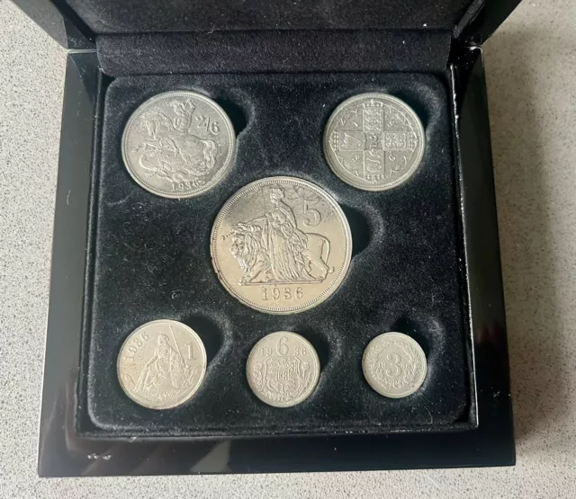 1936 Edward VIII New Strike  Coin Set In Wooden Box