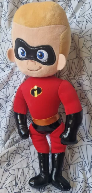 Disney Store Pixar The Incredibles large figure DASH Plush Toy Doll 12” Tall VGC