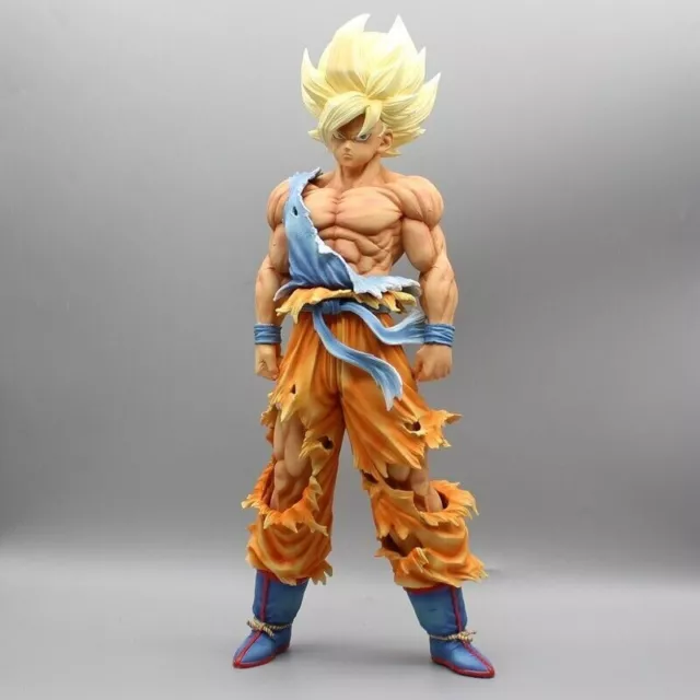 Action Figure Dragon Ball Z Goku Super Sayan 28cm STATUA DA COLLEZIONE Anime