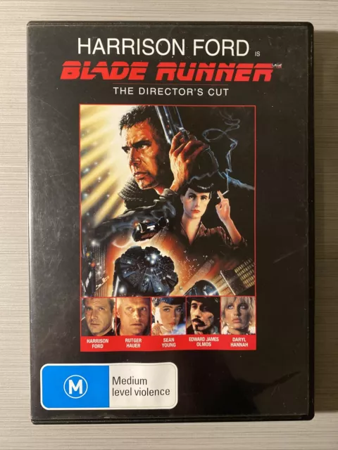 Blade Runner (The Director's Cut, DVD, 1992) - Harrison Ford - Like New Region 4
